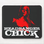 Polluelo Mousepad del Headbanger Alfombrilla De Ratón
