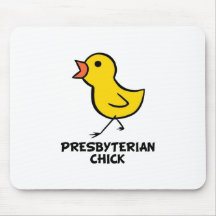 Polluelo presbiteriano Mousepad Alfombrilla De Ratones