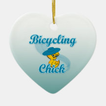 Polluelo que monta en bicicleta #3 ornamento para reyes magos