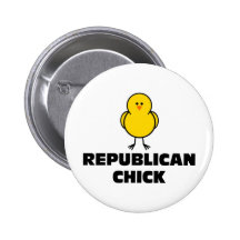 Polluelo republicano pins