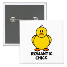 Polluelo romántico pins