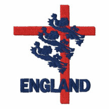 Polo bordado de Inglaterra 2010