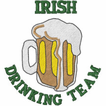 Polo de consumición bordado del equipo del irlandé