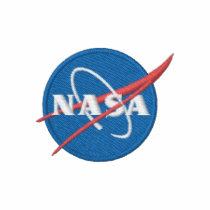 Polo de la NASA camisetas bordadas