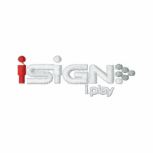 polo del iSign Camisa-Negro