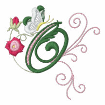 Polo floral de las señoras del bordado de la marip