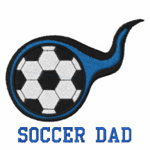 Polos bordados papá del fútbol