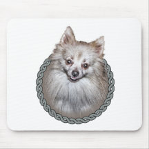 Pomeranian 001 tapetes de ratón