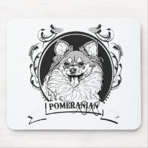 POMERANIAN (2) ALFOMBRILLA DE RATON