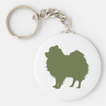 Pomeranian Llavero Personalizado