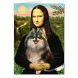 Pomeranian (parti) - Mona Lisa Tarjetas