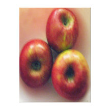 Pommes Impresion De Lienzo