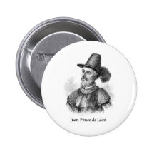 Ponce de León y la fuente de la juventud Pin