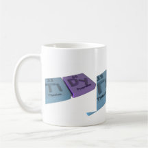 Ponga en orden como Dysprosium del titanio y del D Taza De Café