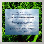 Pongo y miro el cielo,… poema Poster-por mí