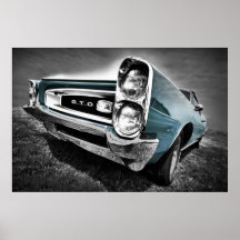 Pontiac 1966 GTO Poster