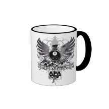PoolPlayers.com Tazas