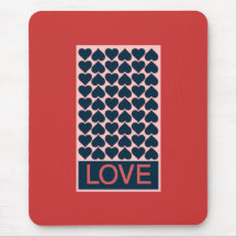 Pop Art LOVE Mauspad