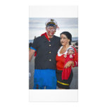 Popeye y zombis del aceite de oliva plantilla para tarjeta de foto