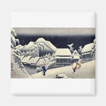 por Ando, Hiroshige Ukiyo-e. Iman De Frigorífico