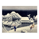 por Ando, Hiroshige Ukiyo-e. Postal