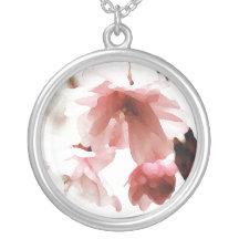 POR el collar de la flor de cerezo