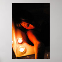 por las velas poster