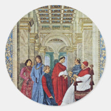 Por Melozzo DA Forlã¬ (la mejor calidad) Pegatinas