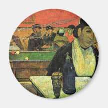 Por Paul Gauguin (la mejor calidad) Imanes