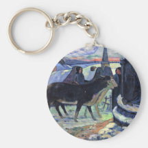 Por Paul Gauguin (la mejor calidad) Llaveros Personalizados