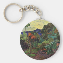Por Paul Gauguin (la mejor calidad) Llaveros Personalizados