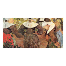 Por Paul Gauguin (la mejor calidad) Tarjetas Personales