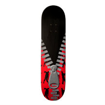 Por todas partes para arriba relampagados zombis patines 