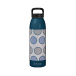 Porciones de botella de agua (rosada) de los punto