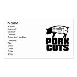 Pork_Cuts Plantillas De Tarjeta De Negocio
