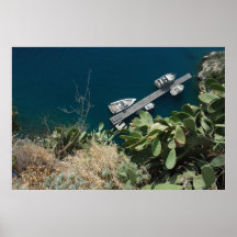 Port de Fontvieille, Mónaco Posters