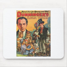 PORTADA DE REVISTA DE LA PULPA DE DUNNINGER TAPETE DE RATON