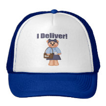Portador de letra gorros  