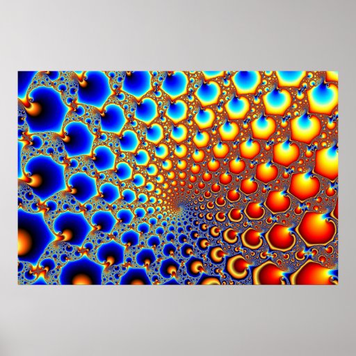Portal hipnótico - poster del fractal