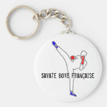 Porte-clé Savate Boxe Française Llaveros Personalizados