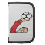 Portero del fútbol planificador