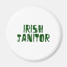 Portero irlandés imán para frigorifico