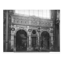 Pórtico del pabellón del platero tarjeta postal