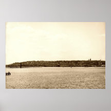 Portland, costa de Maine circa 1905 Posters