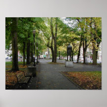 Portland South Park bloques poster de octubre de 2