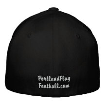 PortlandFlagFootball.com bordó el gorra de Flexfit Gorra De Beisbol