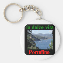 Portofino Italia Llavero Personalizado