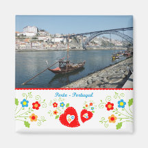 Portugal en fotos - Oporto por el río Imán De Frigorífico