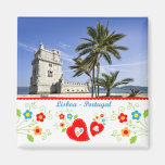 Portugal en fotos - torre de Belém Imanes Para Frigoríficos