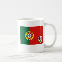 Portugués bandera de la África del Este (oferta),  Taza